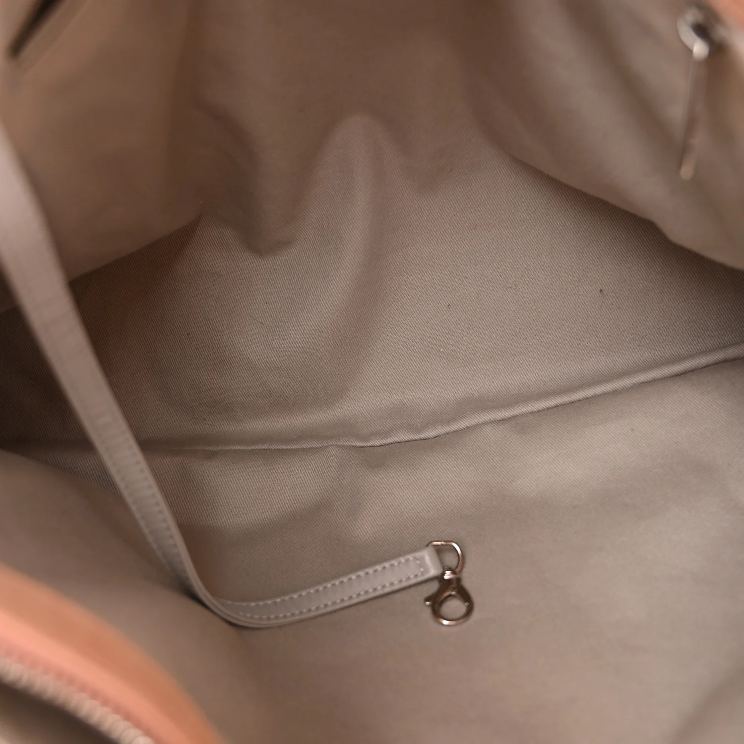 Iridescent Calfskin Large Sea Hit Tote Pink