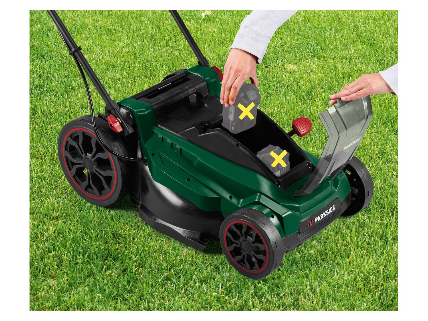 PARKSIDE Tondeuse sans fil PRMA 40 E3, 580 m, 50 L, 40 V