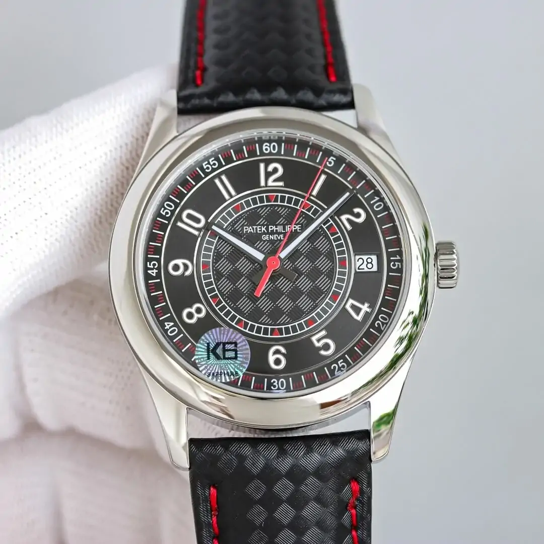Patek Philippe Calatrava 6007G-010 GS Factory Black Strap