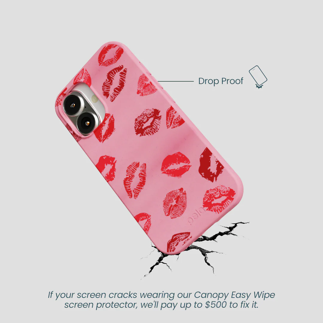 Bubblegum Pink XOXO iPhone 16 Case