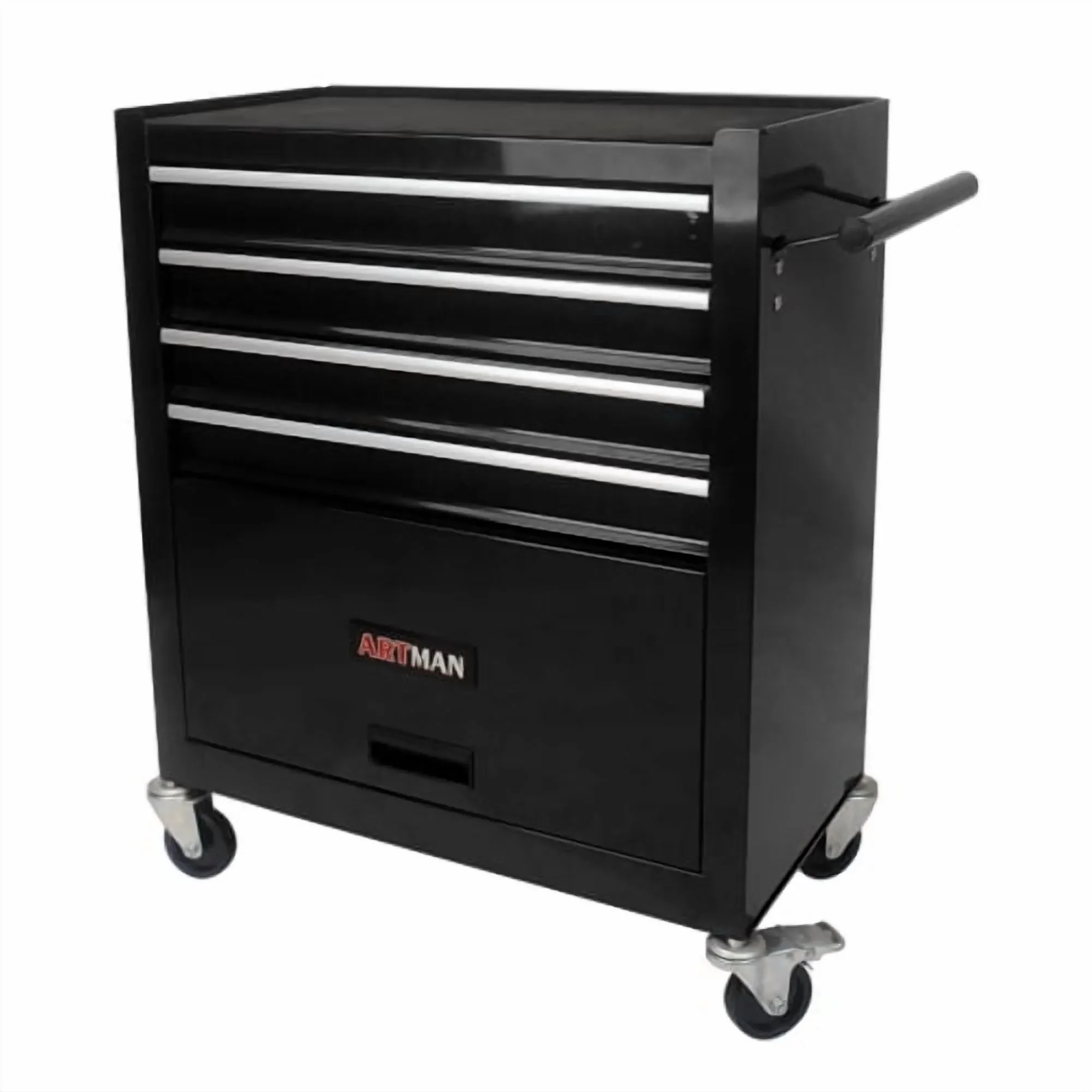 ARTMAN 4 Drawers Rolling Tool Cart With Wheels,Metal Tool Chest Garage Storage Cabinet,Removable Toolbox Organizer for Workshop, Garage