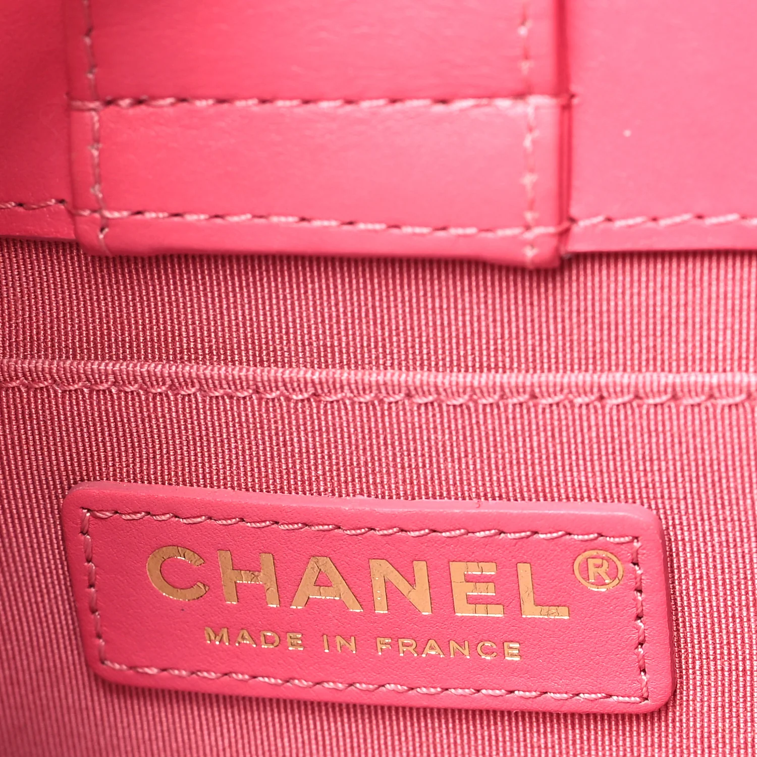 Calfskin Quilted Small CC Chain Accordion Tote Pink