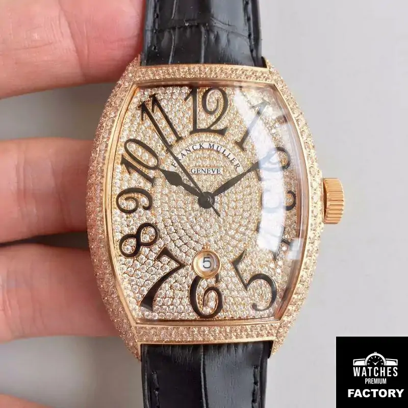 Franck Muller 8880 SC DT Rose Gold Diamonds Dial