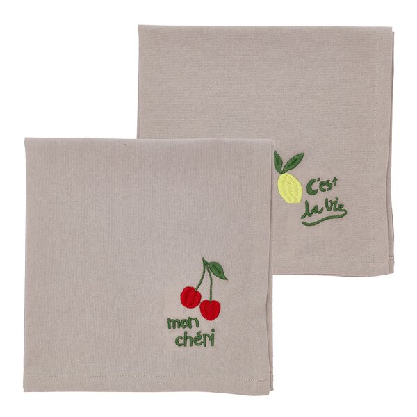 Bistro tøyservietter 40x40 cm 2 stk green