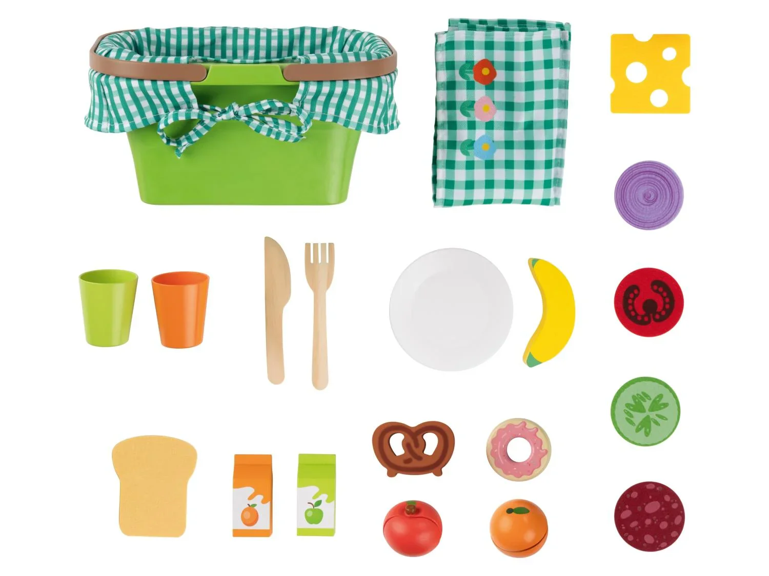 lupilu Set de jeu d'aliments