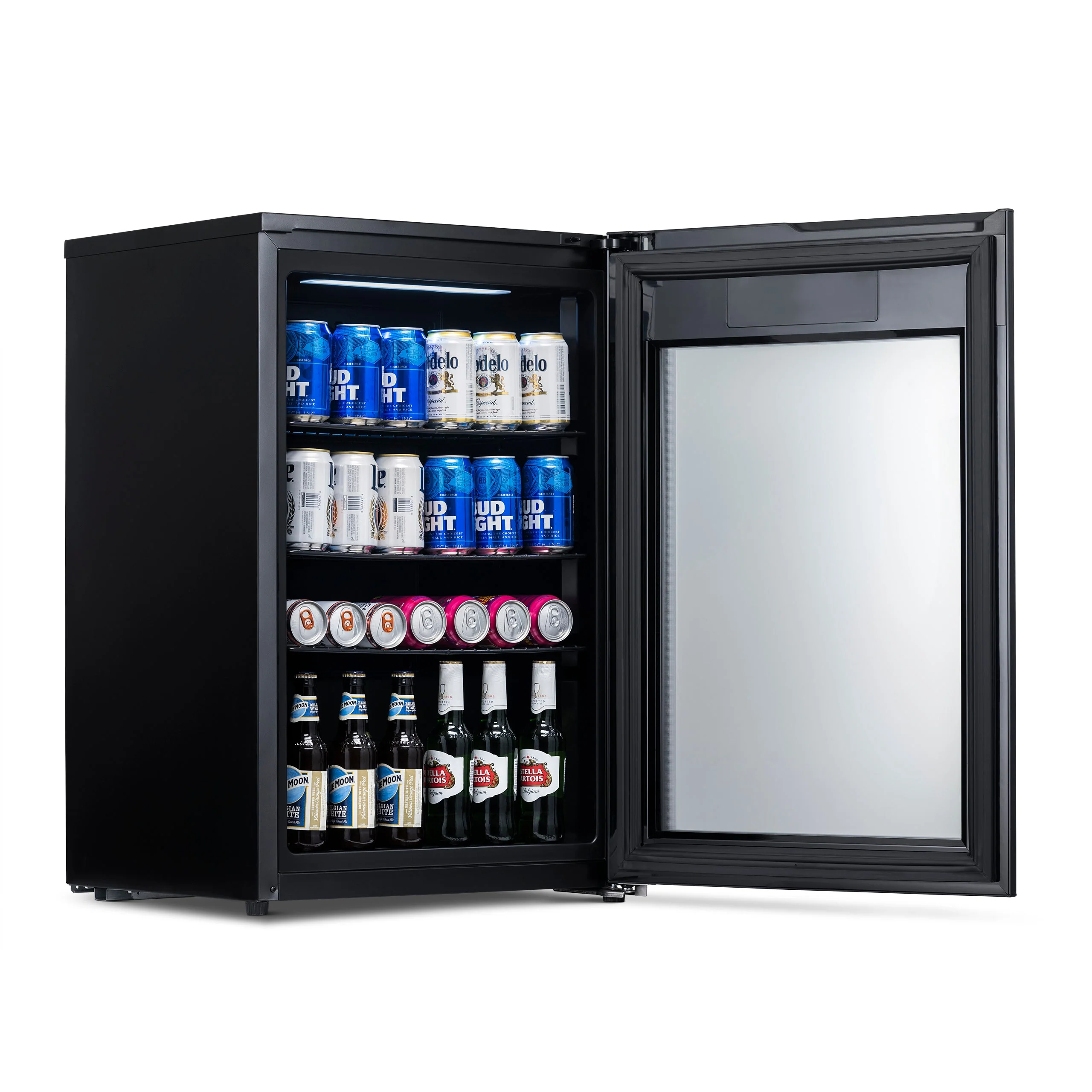 Newair 125-Can Freestanding Beer Froster in Black - 22.1