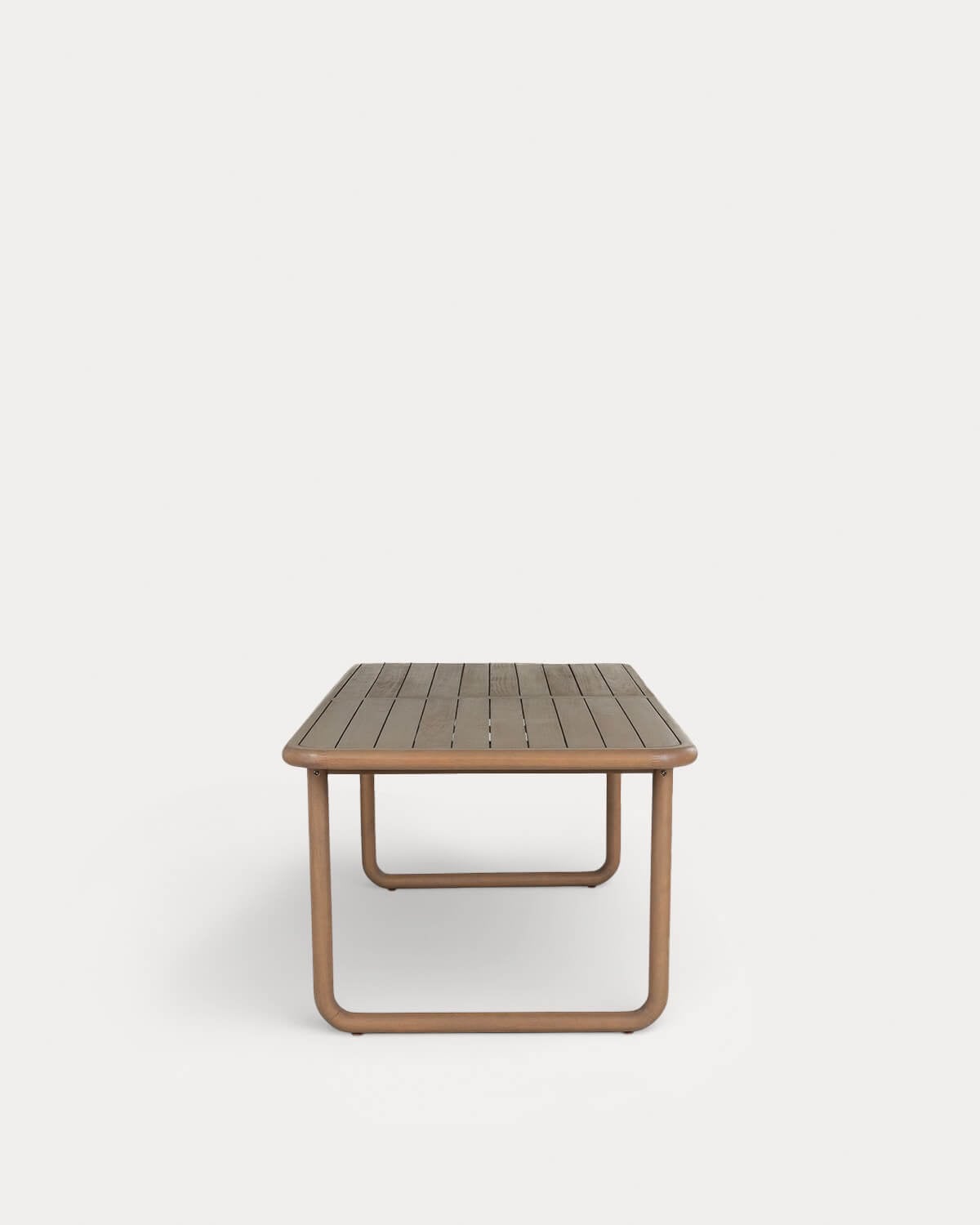Elnes - Mesa de Comedor Rectangular de Madera de Eucalipto (240x100 cm) Elnes