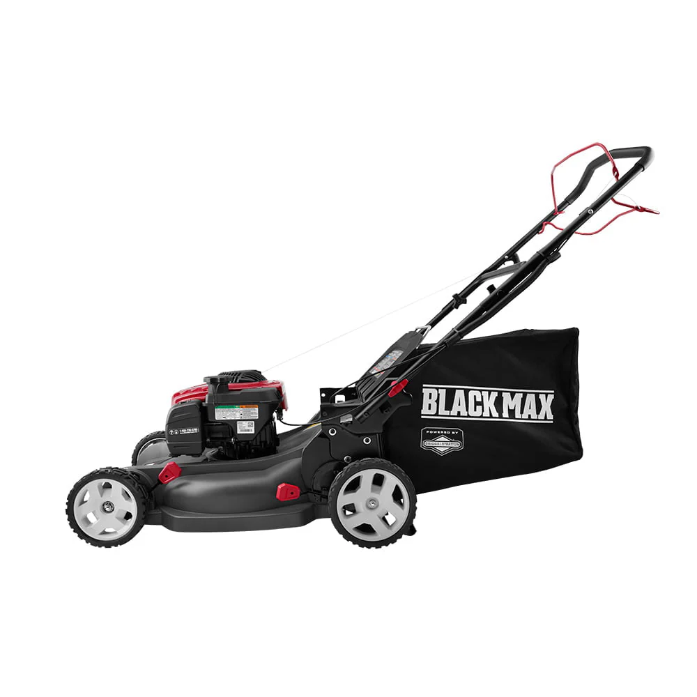 Restored Black Max 21 Inch 150cc Self Propelled Gas Mower with Briggs Stratton Engine (Refurbished) Image 2