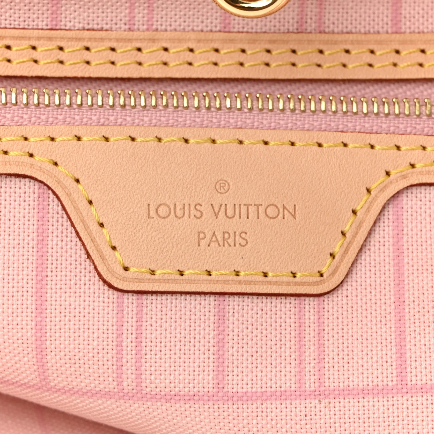 Damier Azur Neo Neverfull MM Rose Ballerine