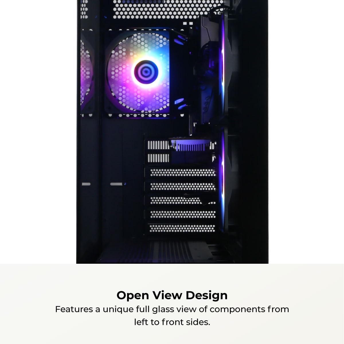 CYBERPOWERPC Gamer Master Gaming PC  AMD Ryzen 5 5500 3.6GHz  Radeon RX 6400 4GB  16GB DDR4  500GB PCIe Gen4 SSD  WiFi Ready & Windows 11 Home (GMA3100A)