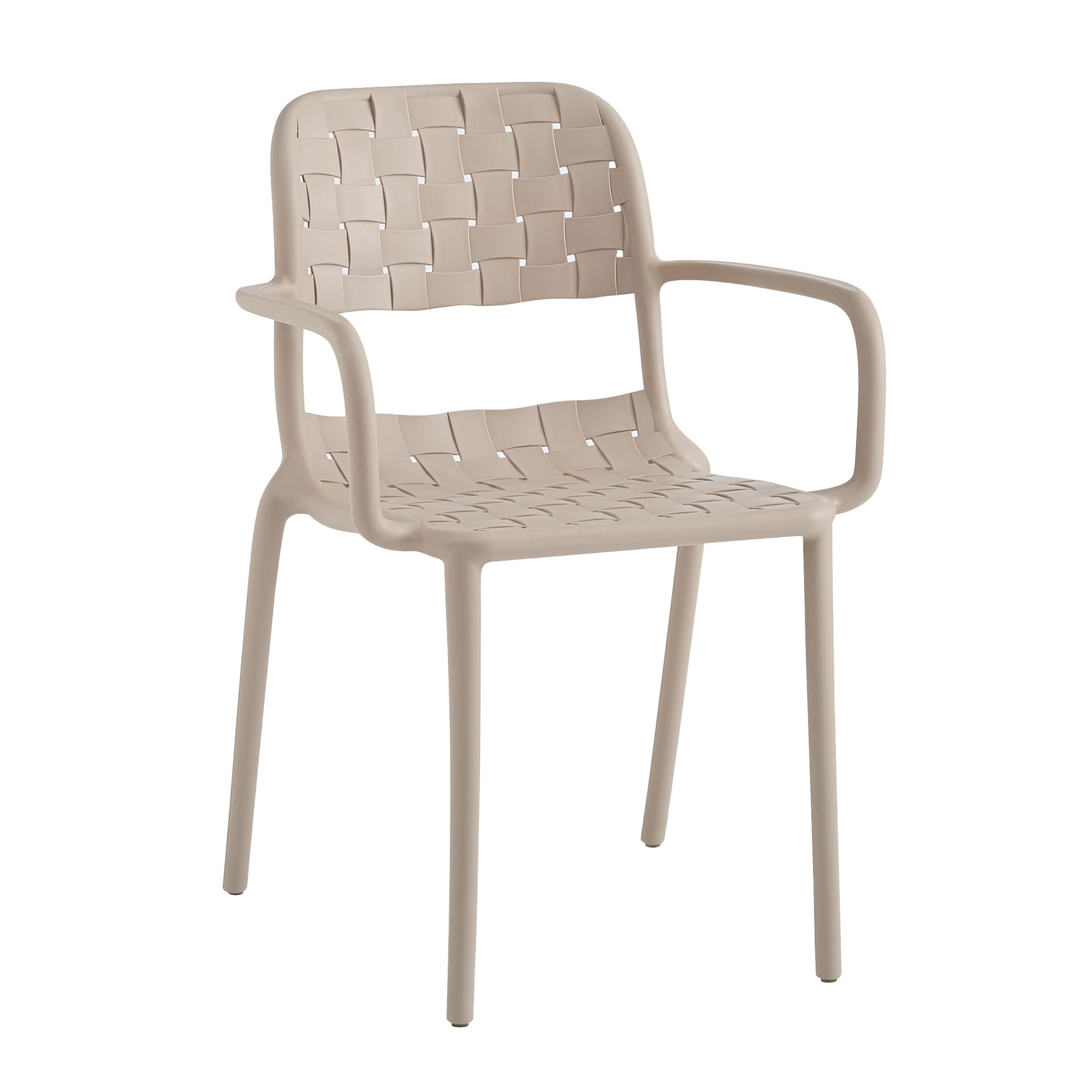 Em Weave Dining Chair Taupe