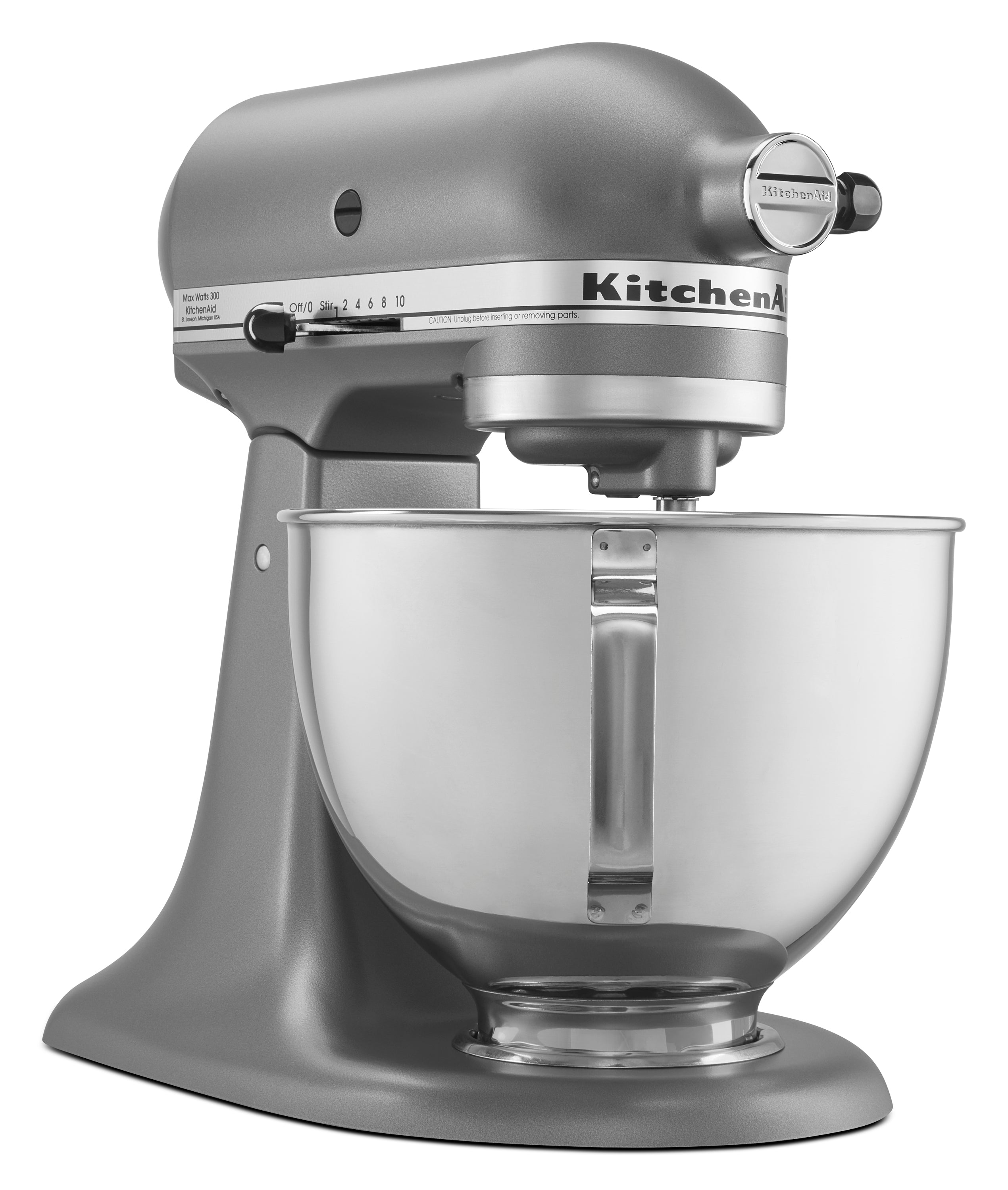 Robot pâtissier KitchenAid Deluxe 4,5 pintes à tête inclinable - KSM97SL
