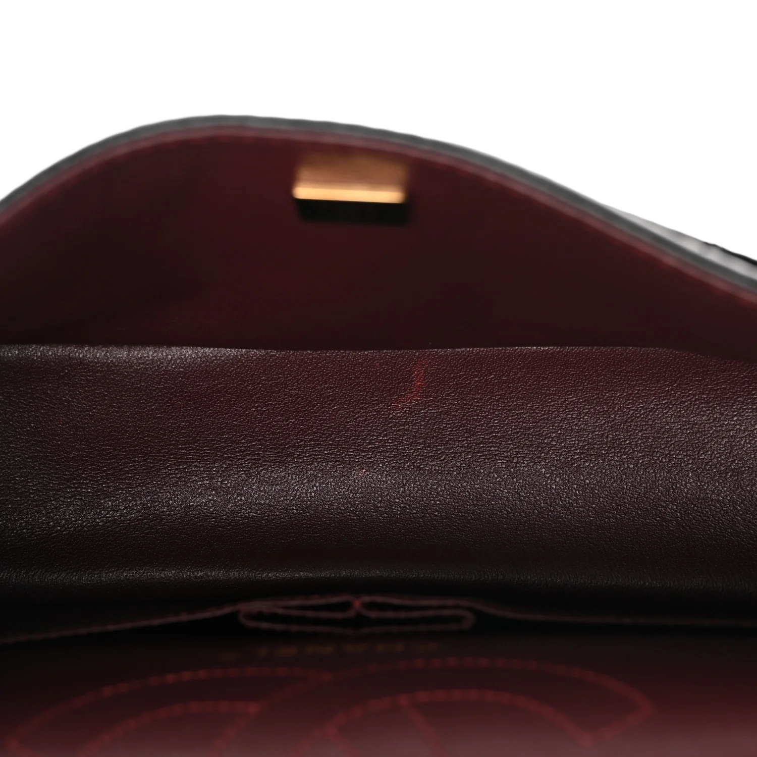 Aged Calfskin Quilted 2.55 Reissue 225 Flap Black