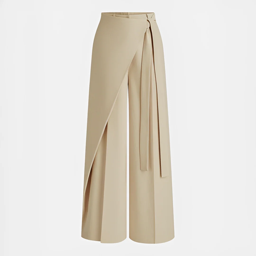 Leilani - Pantalon ample et asymétrique