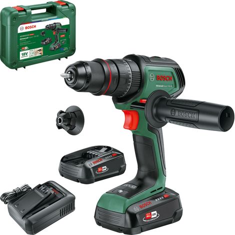 Perceuse-visseuse à percussion sans fil AdvancedImpact 18V-80 QuickSnap (vissage/perçage à per syst. 18V mot. sans charb 82 Nm man. mét. 13 mm batterie/chargeur) — vue 1