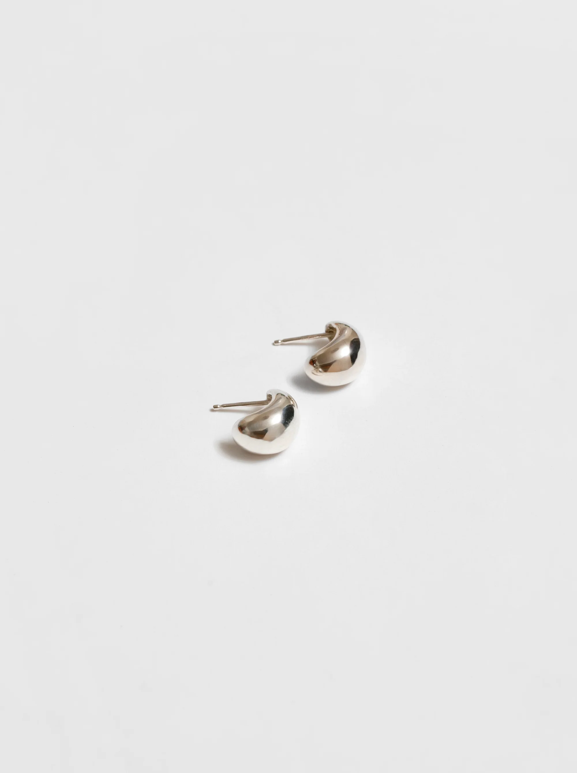 Small Remy Hoops in Sterling Silver