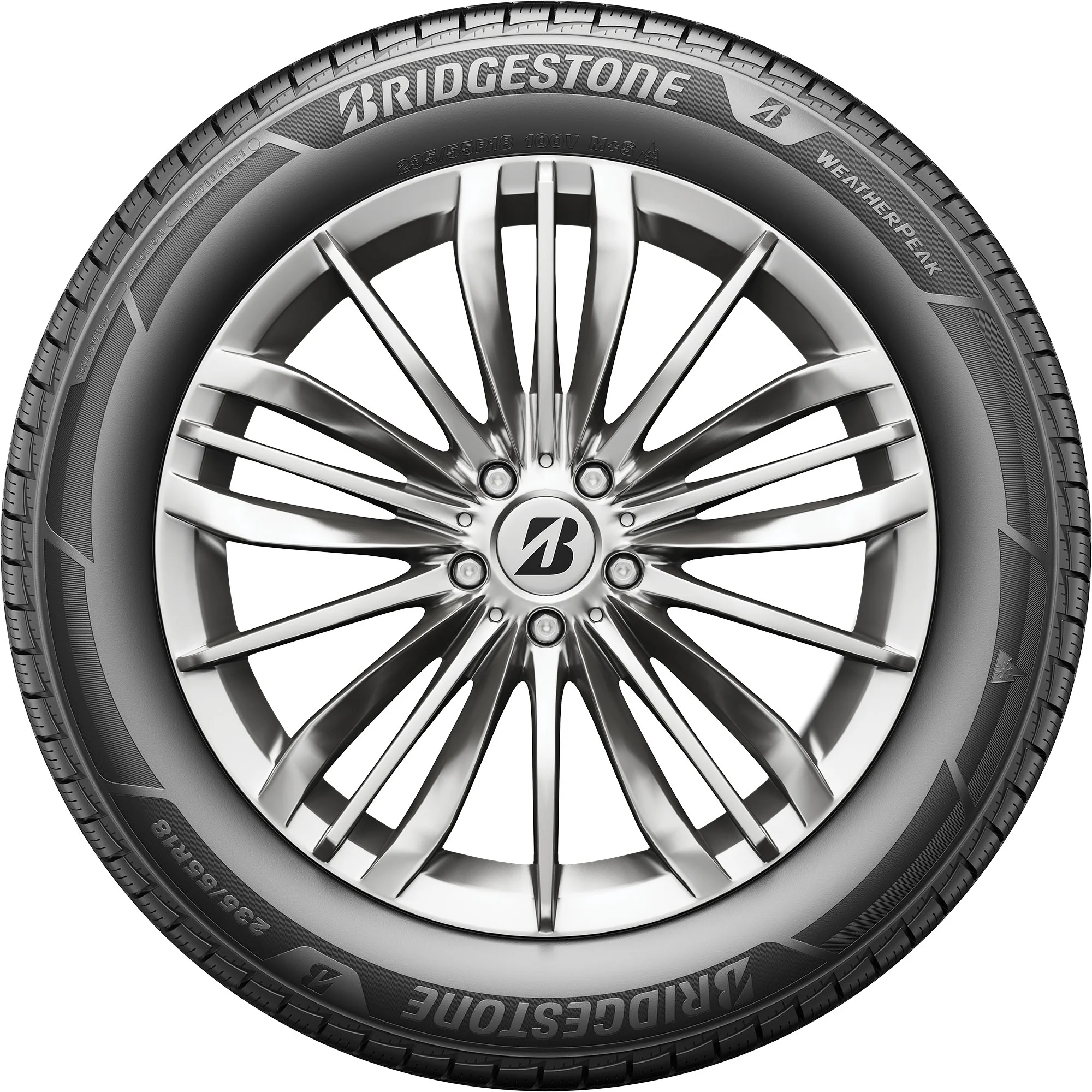 Bridgestone Weatherpeak All-Weather 235/55R17 99V Passenger Tire