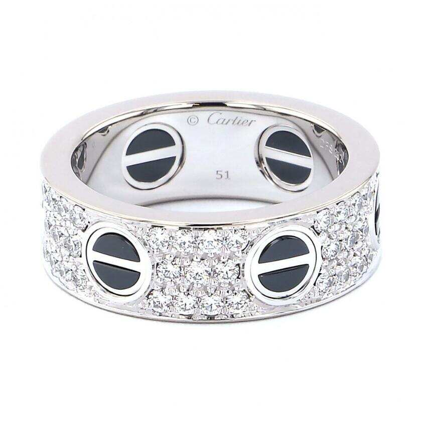 カルティエ Cartier リング ラブリング ダイヤモンド