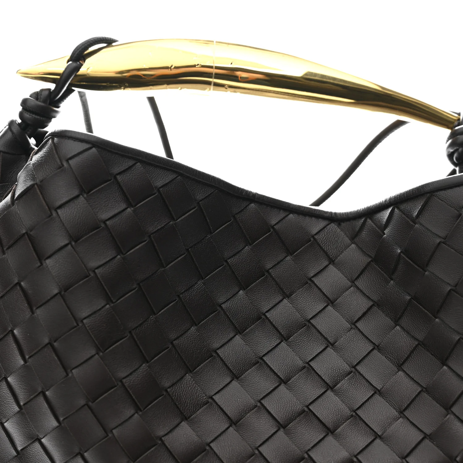 Nappa Intrecciato Medium Sardine Bag Fondant