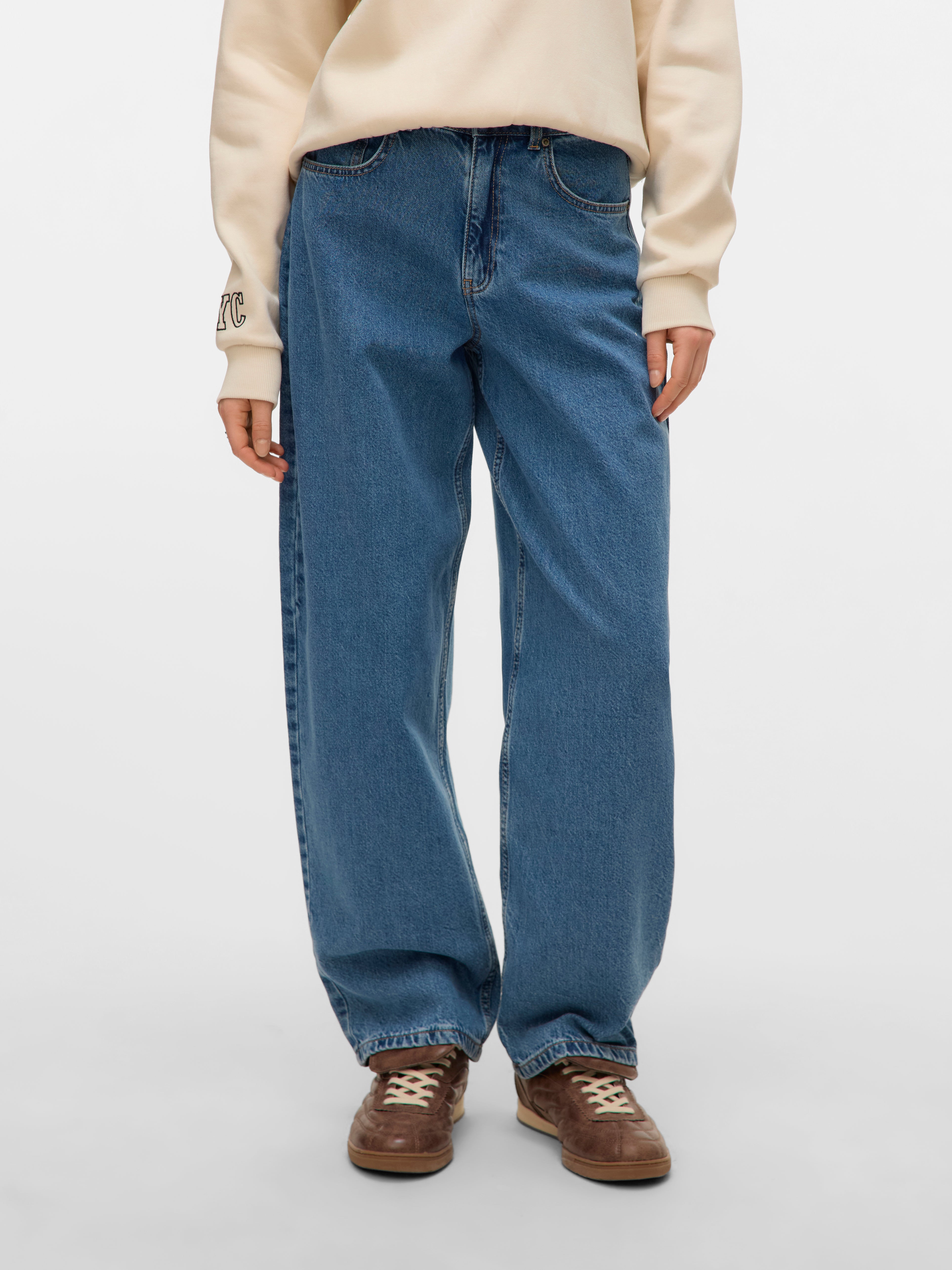 VERO MODA® VMESTELLE High rise Barrel Fit Jeans