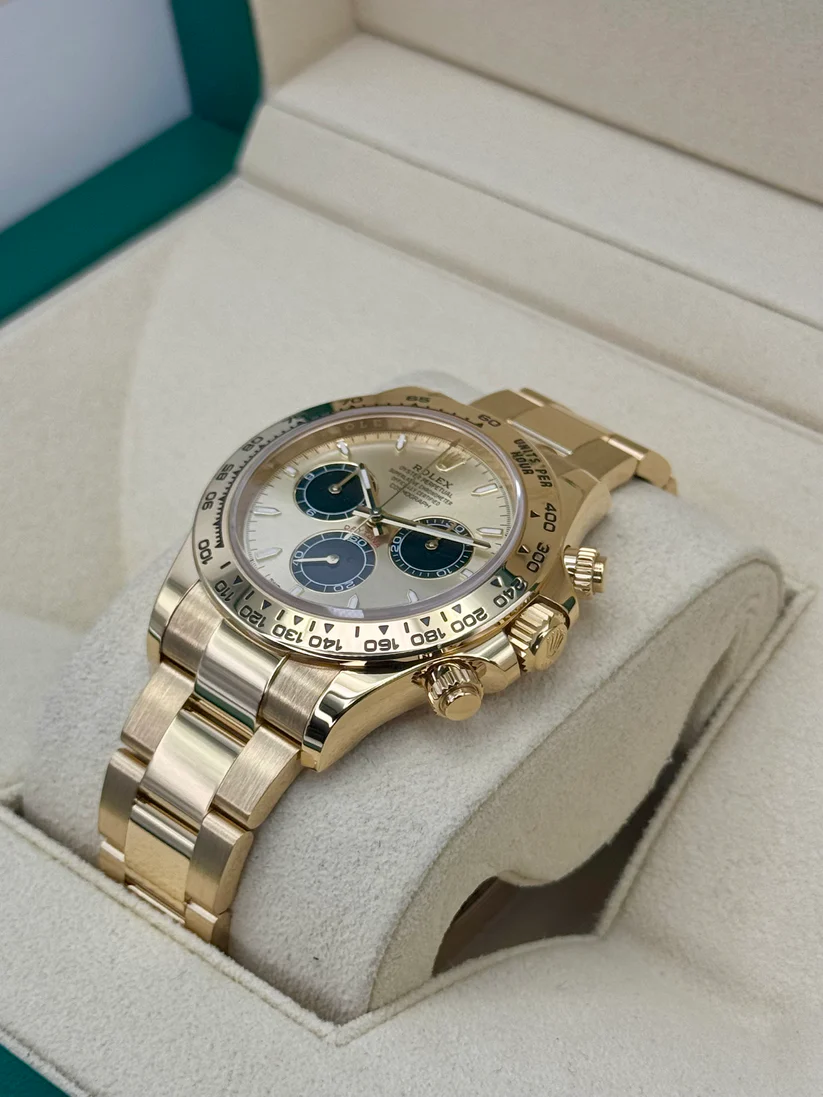[Super Clone]Rolex Daytona Yellow Gold / Champagne / Oyster m126508-0006