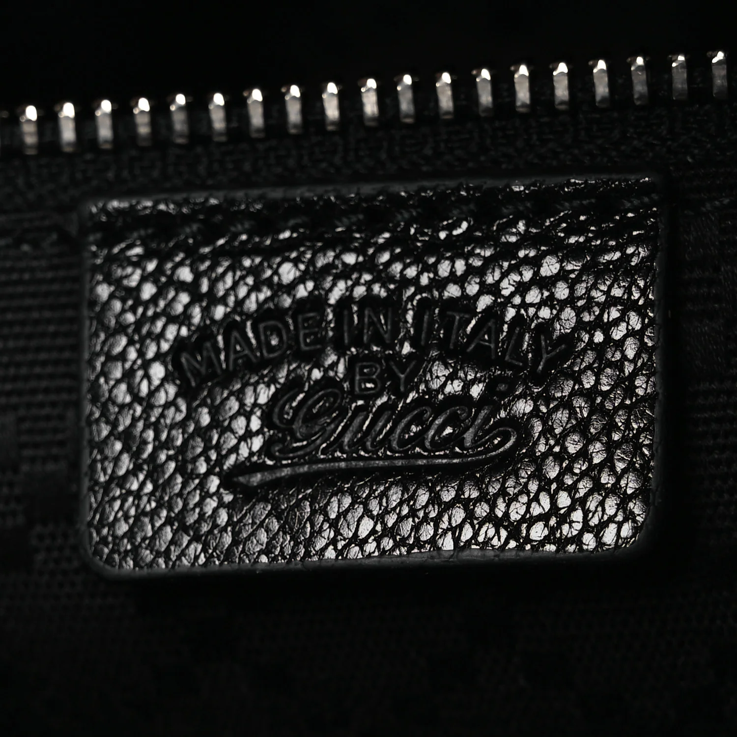 Grained Calfskin Medium Brea Crossbody Bag Black