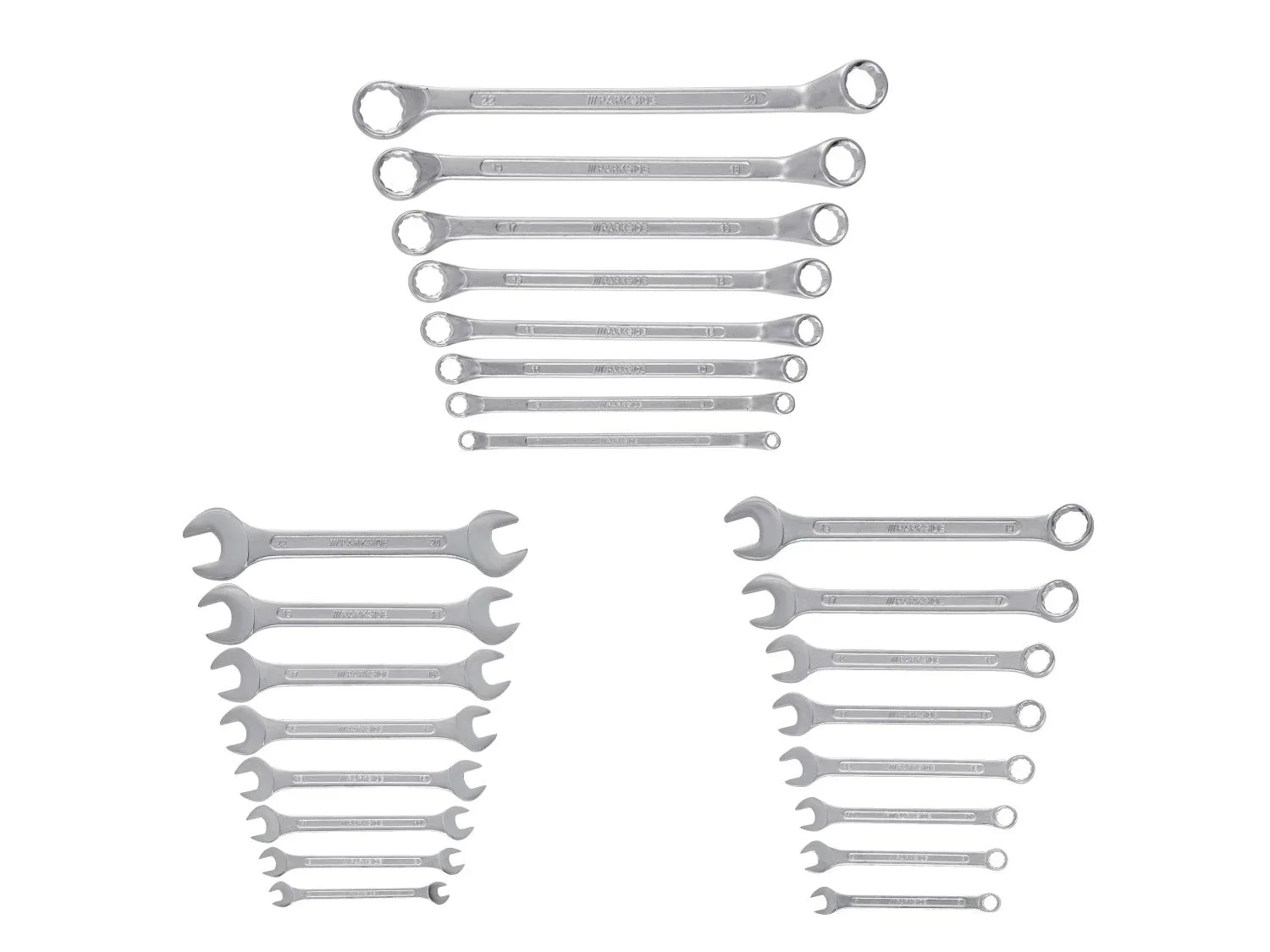 PARKSIDE Set de cls, 8 pices