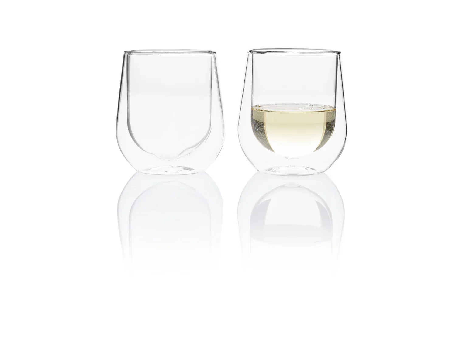 ERNESTO Lot de 2 verres  double paroi