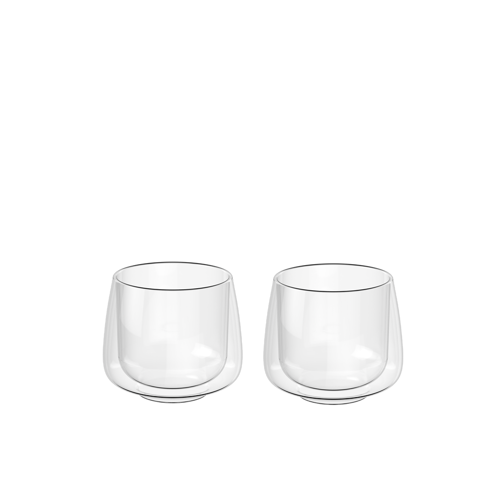 Artesano Glass cappucino mug - Clear, 8.5 oz, borosilicate glass
