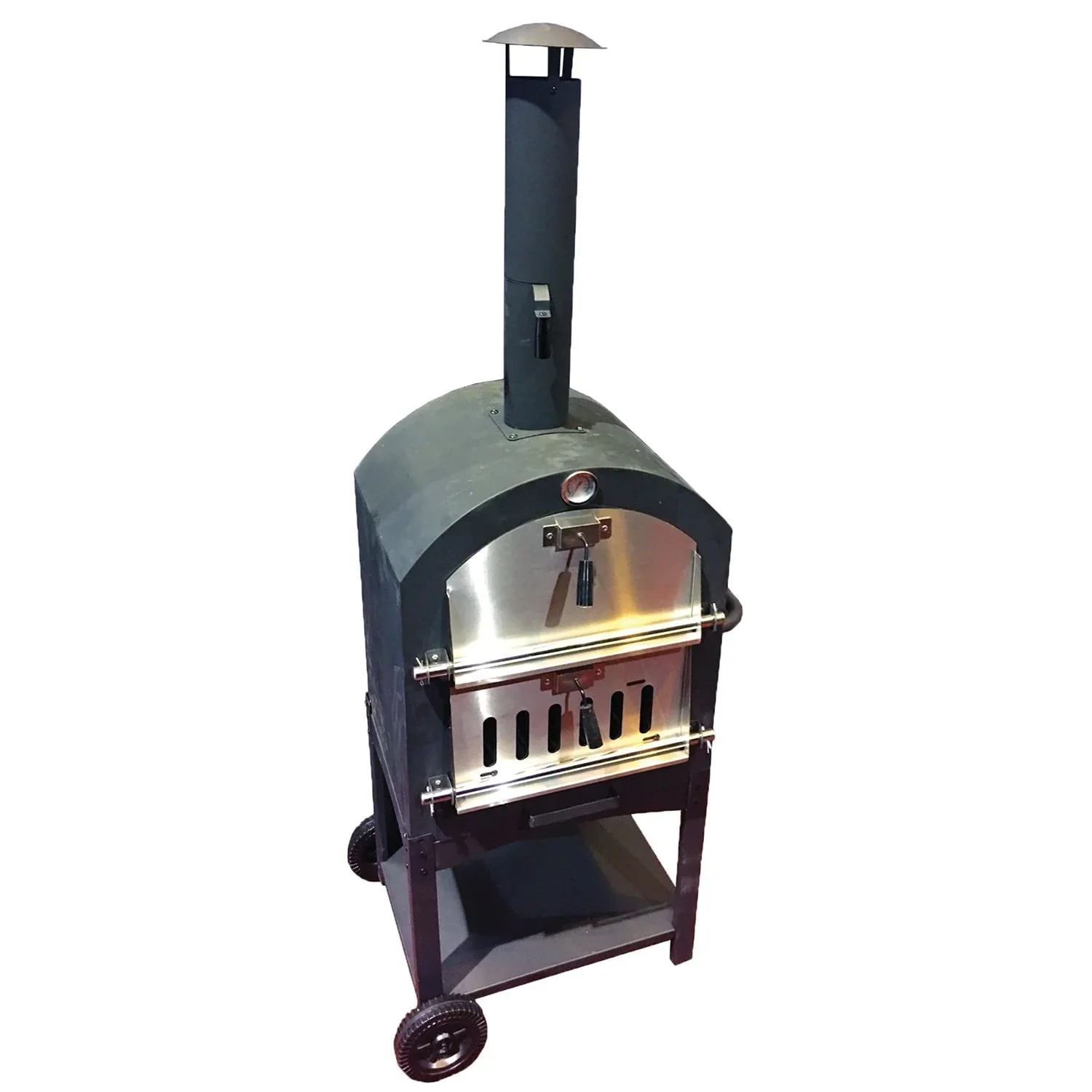 Harbor Gardens KUK002B Monterey Steel Outdoor Pizza Oven, Grill, & Smoker