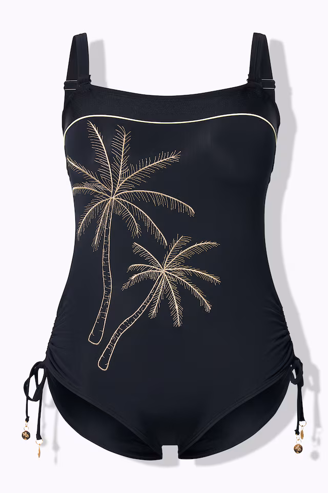 Palm Tree Convertible One Piece Swimsuit