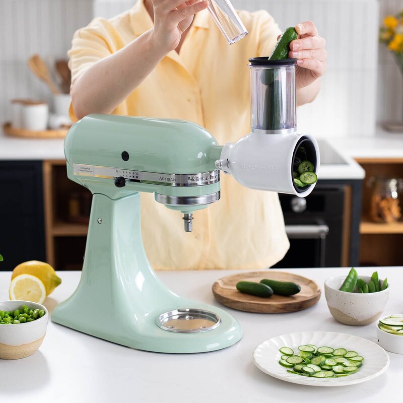 Accessory fresh prep skjære/rivetilbehør 5KSMVSA blank/hvit