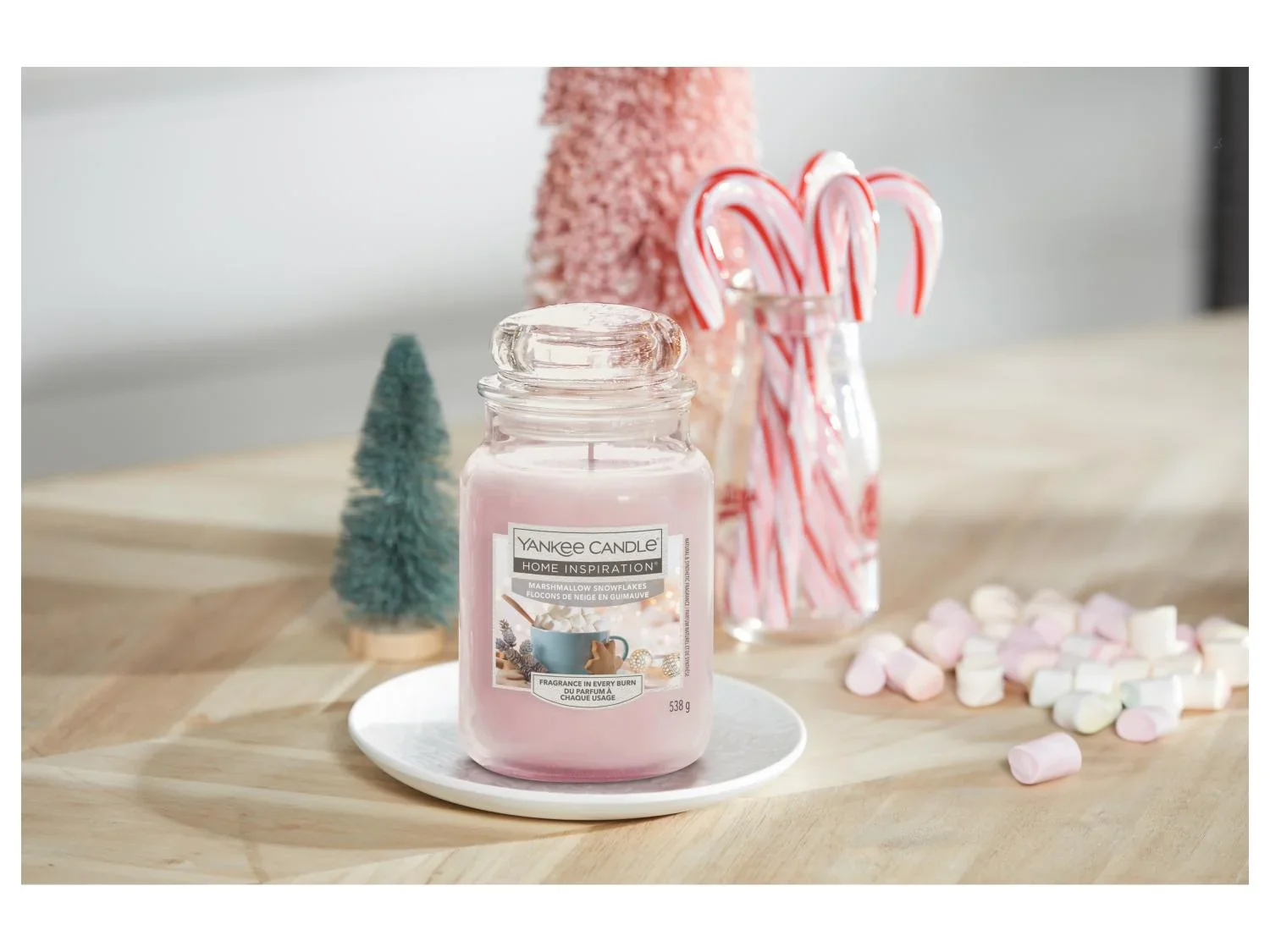 Yankee Candle Bougie parfume Marshmallow Snowflakes