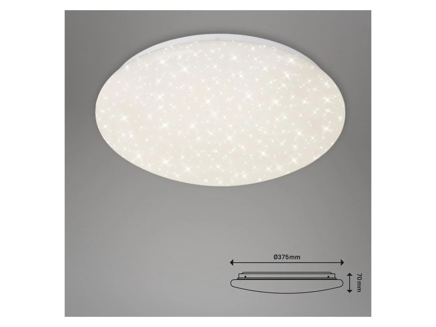 Briloner Plafonnier LED CTT