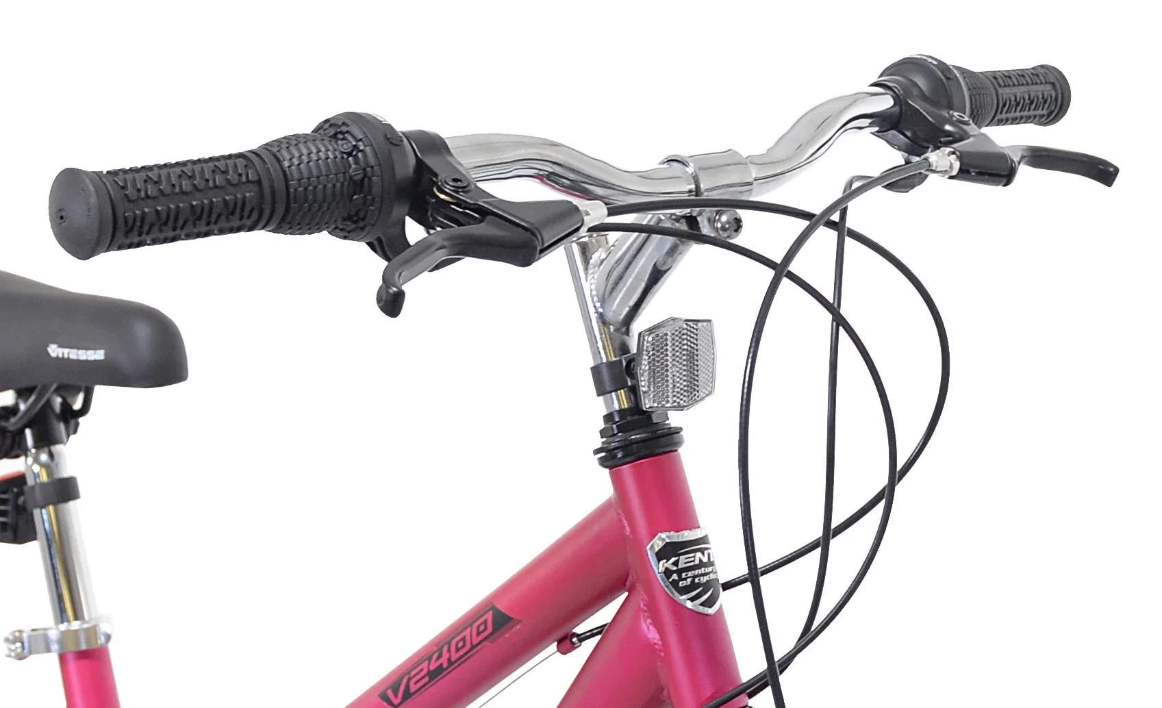 24 Kent V2400 Magenta Silver Bicycle