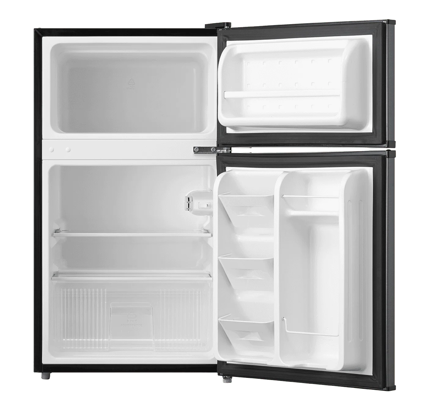 3 2 Cu ft Two Door Mini Fridge with Freezer, Stainless Steel, E Star, ARM32D5ASL Image 5