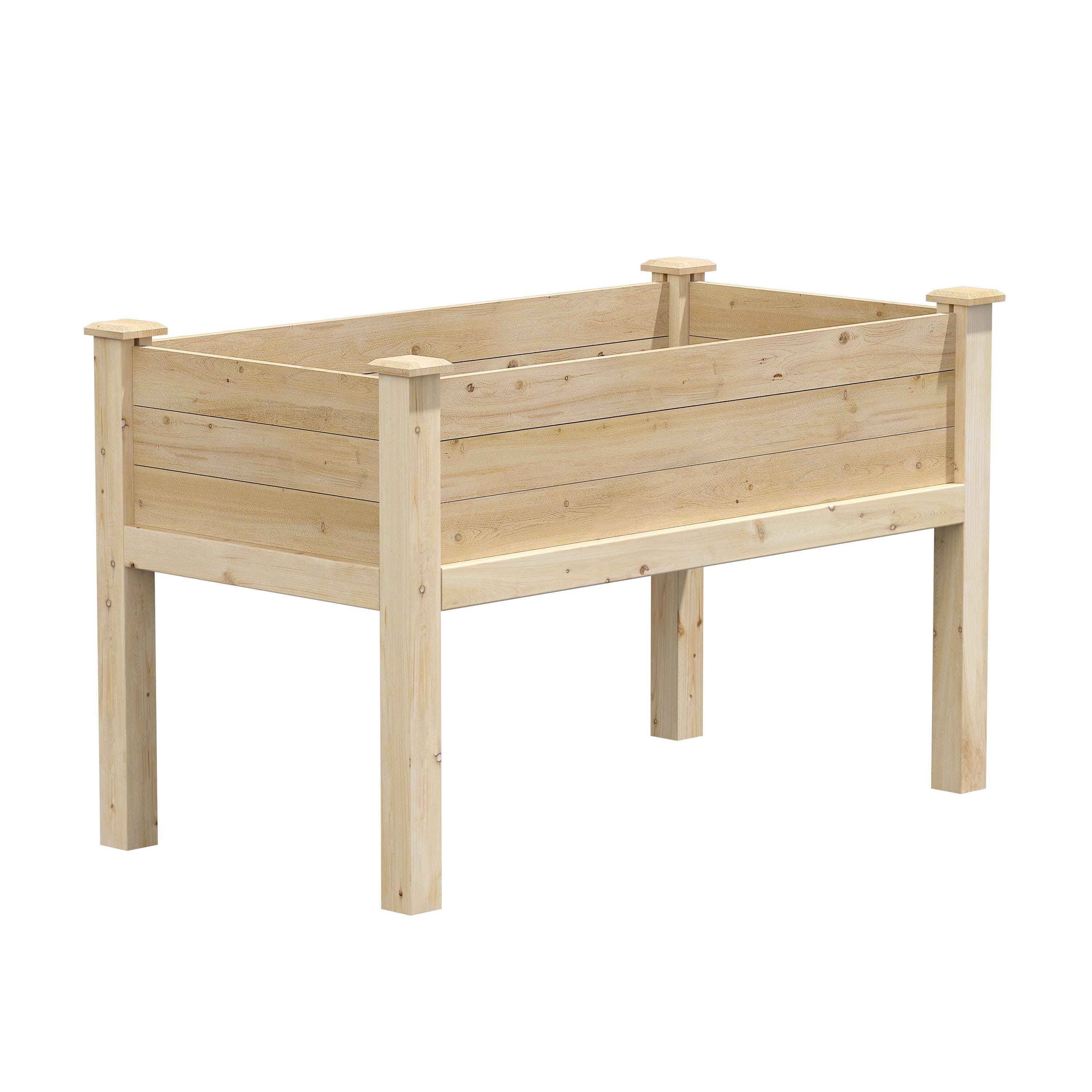 Greenes Fence Elevated Garden Bed 48