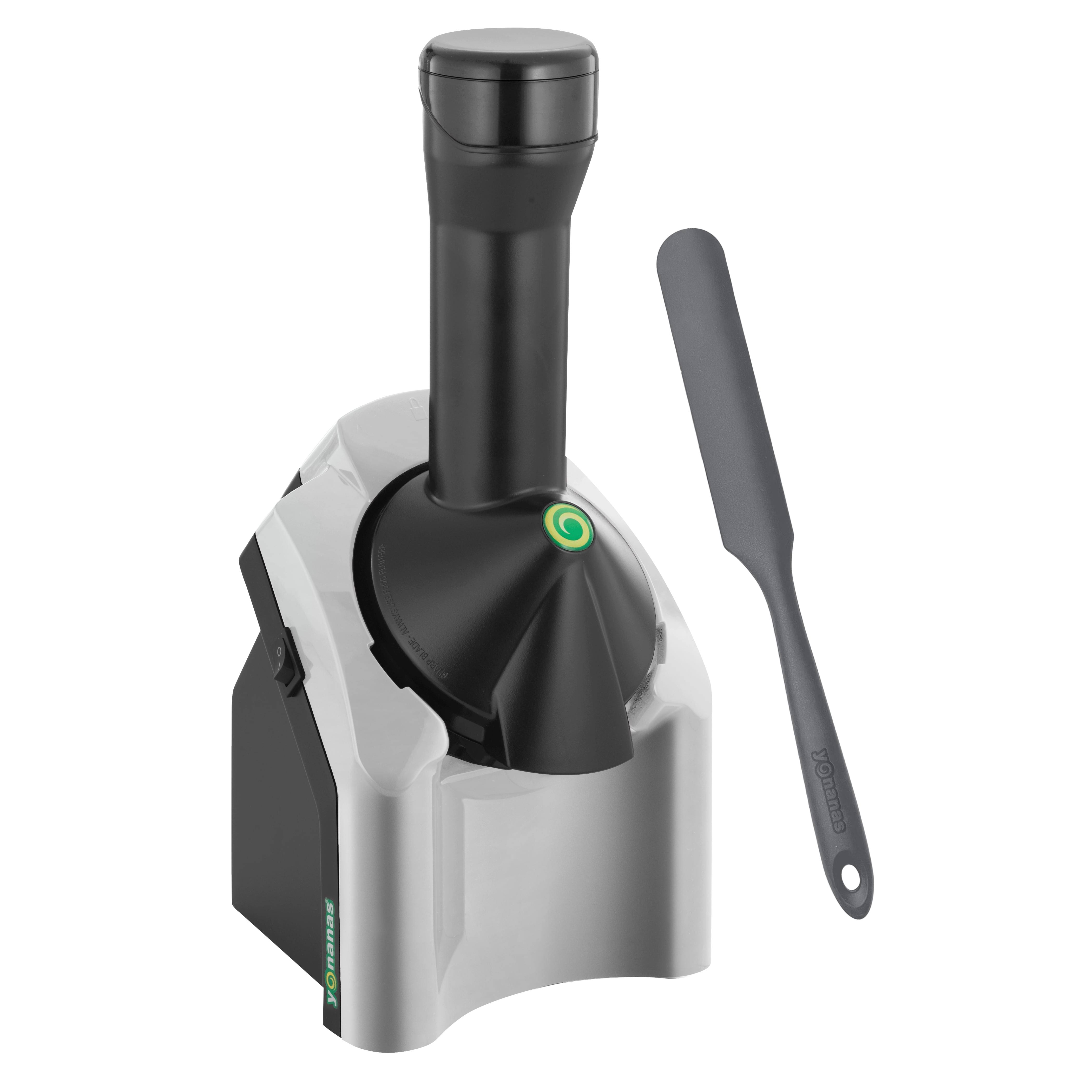 Yonanas Classic Healthy Dessert Maker with Bonus Spatula, 200W, Silver