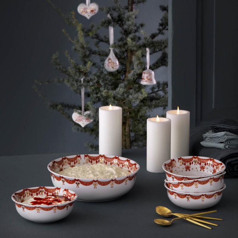 Guirlande juleskål 24 cm