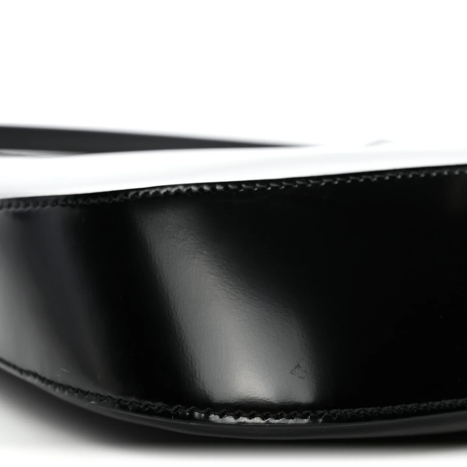 Spazzolato Cleo Shoulder Bag Black