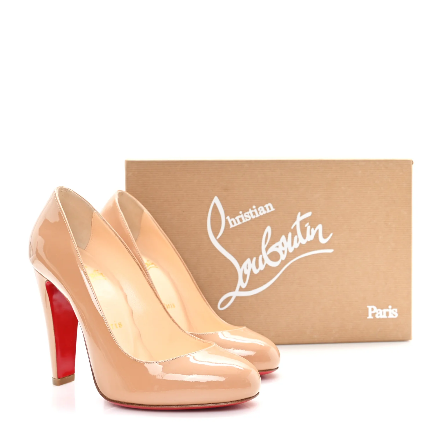 Patent Fififa 100 Pumps 36.5 Nude