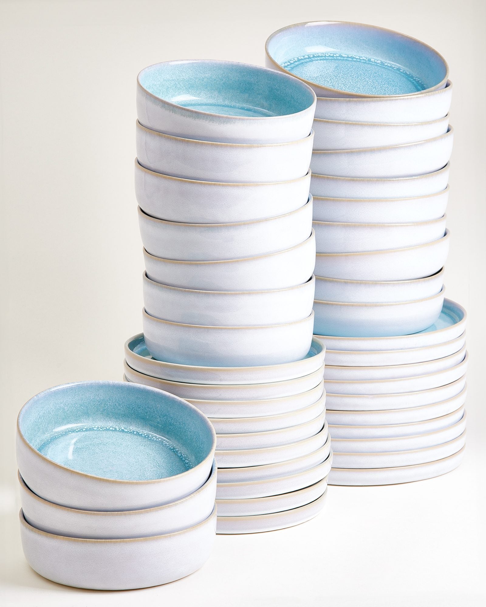 CORDOAMA - TABLEWARE SET MODERN AQUA 40 PIECES