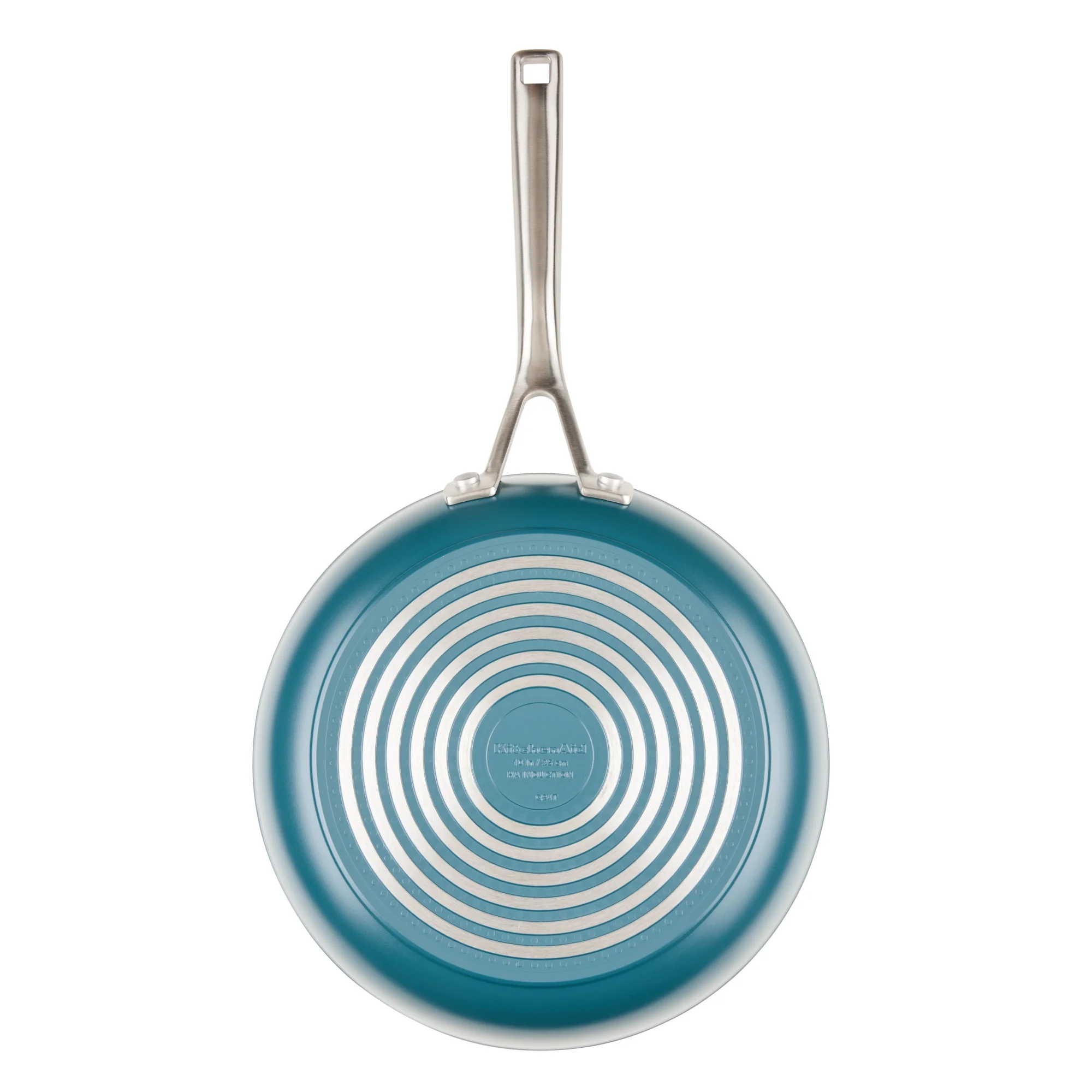 Hard-Anodized 10 Pcs Ceramic Induction Cookware Set, Dishwasher Safe and Oven Safe to 500��F, Agave Blue - Image 5