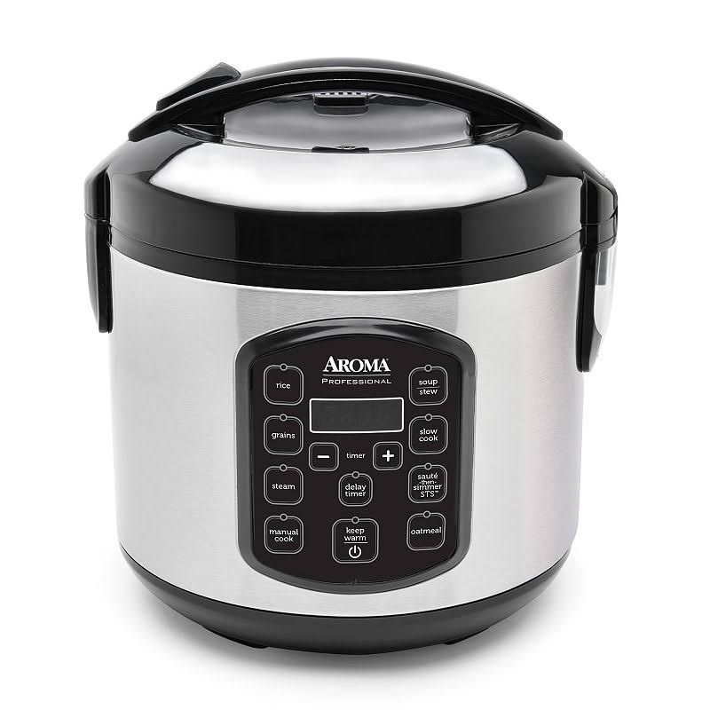 L'aroma 8 Cup Digital Rice Cooker & Steamer