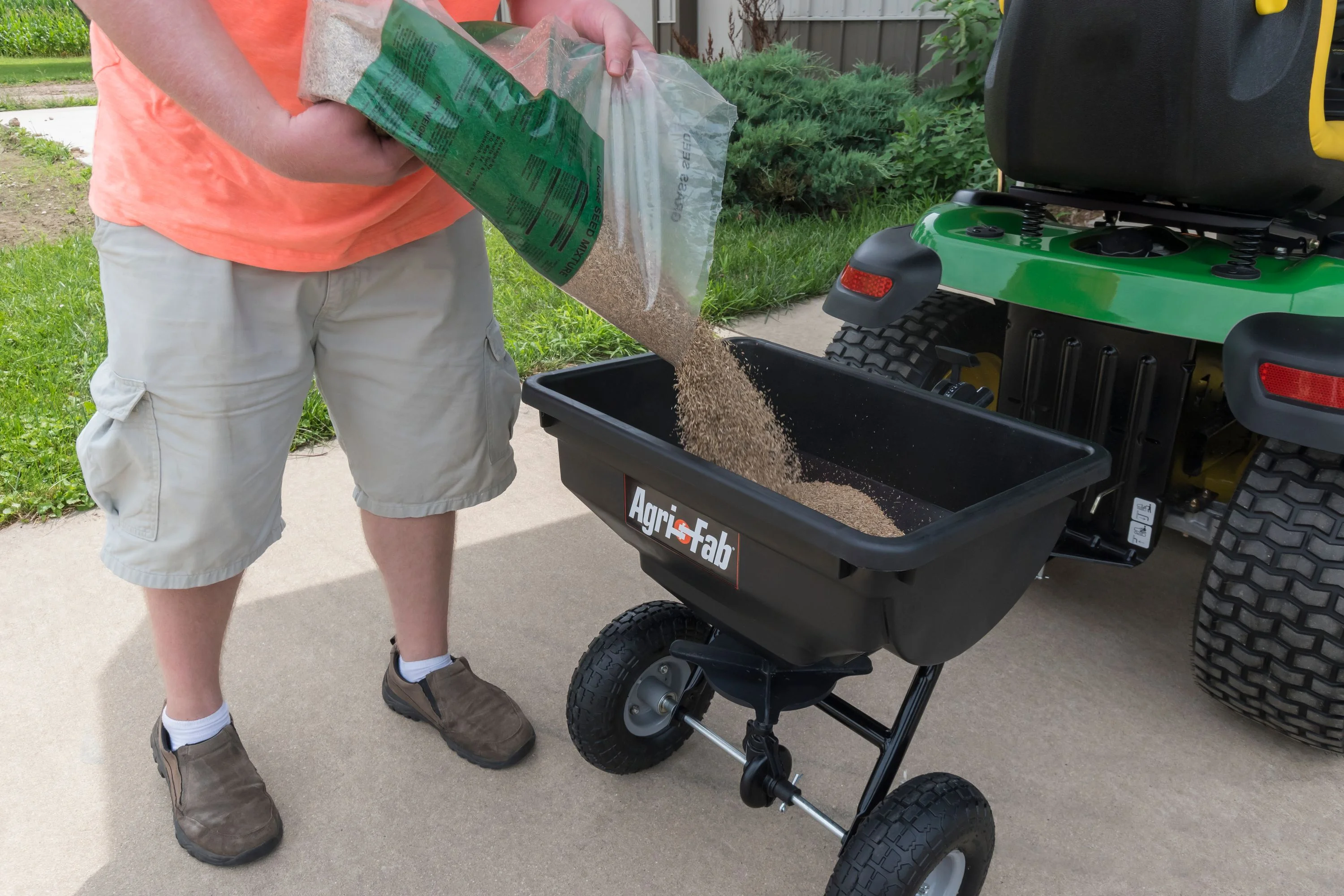 Agri - Fab 85 lb Tow - Behind Broadcast Spreader - Model # 45 - 0530