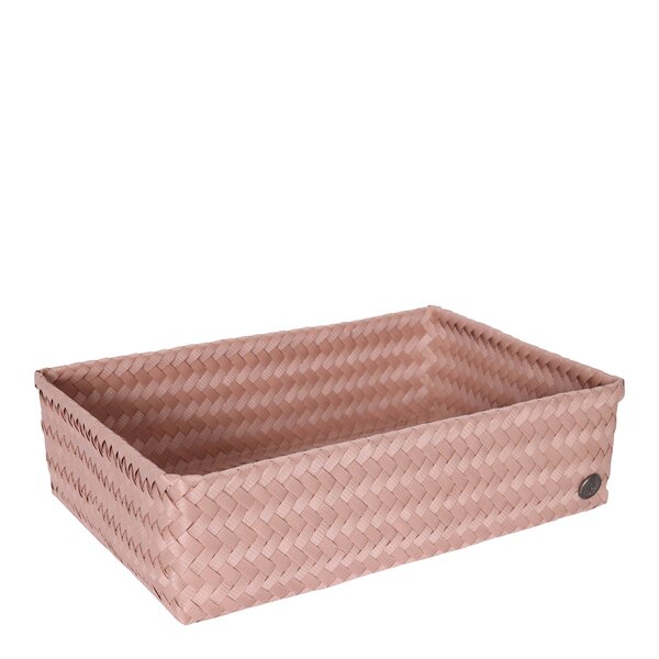 Fit stor oppbevaringskurv 36x24x10 cm copper blush