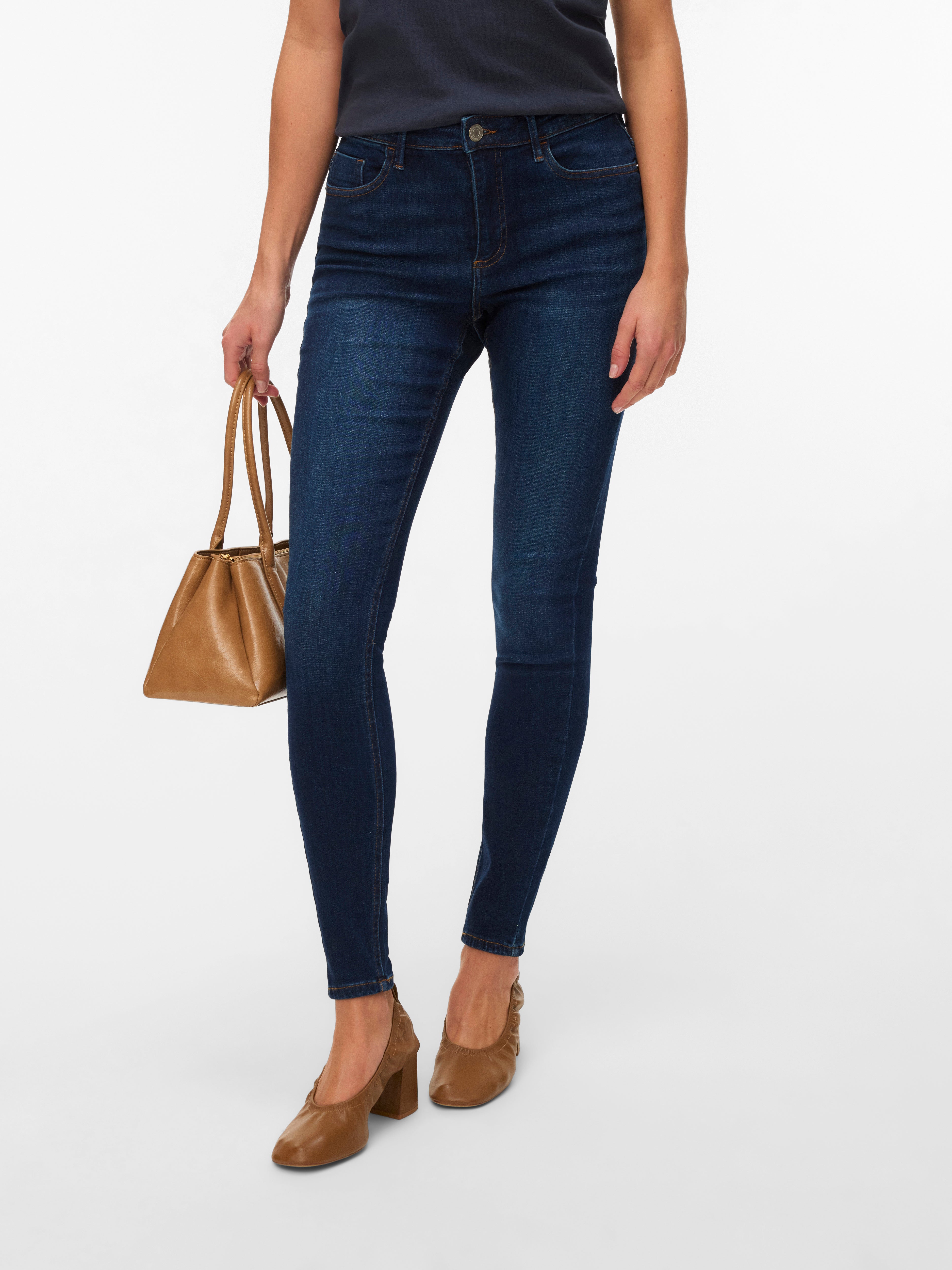 VERO MODA® VMPOLLY Mid rise Skinny Fit Jeans