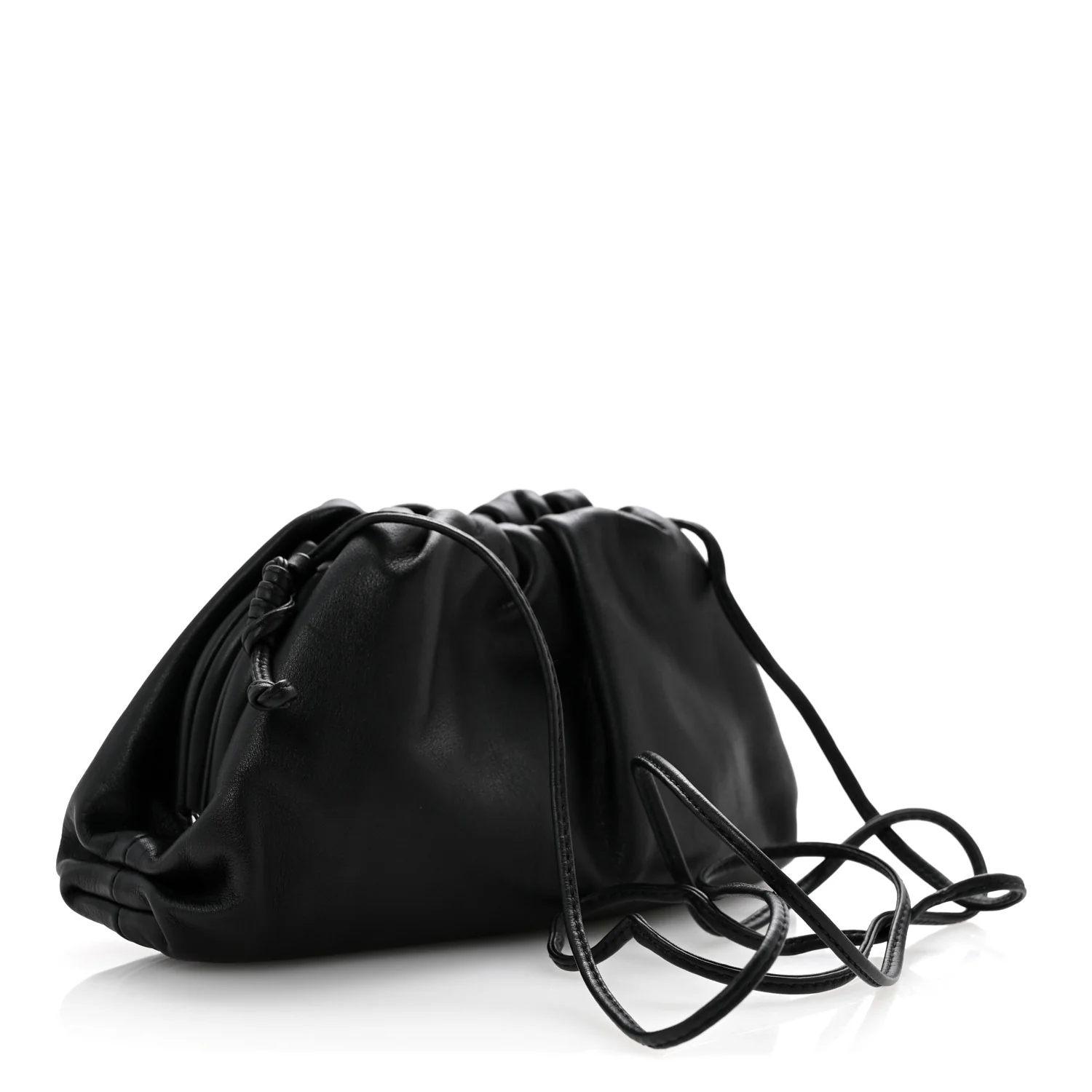 Butter Calfskin The Mini Pouch Black