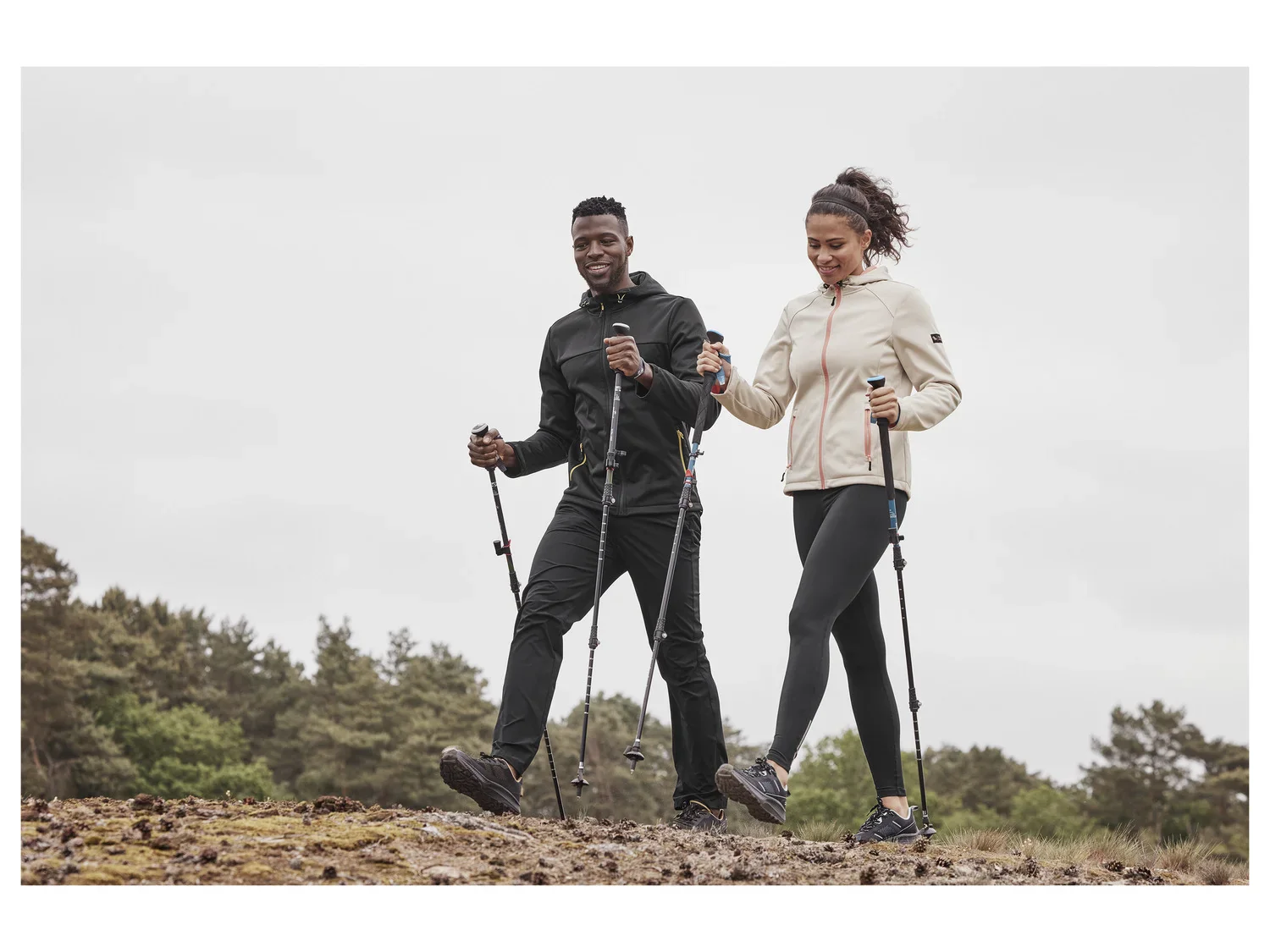 Rocktrail Btons de randonne en aluminium