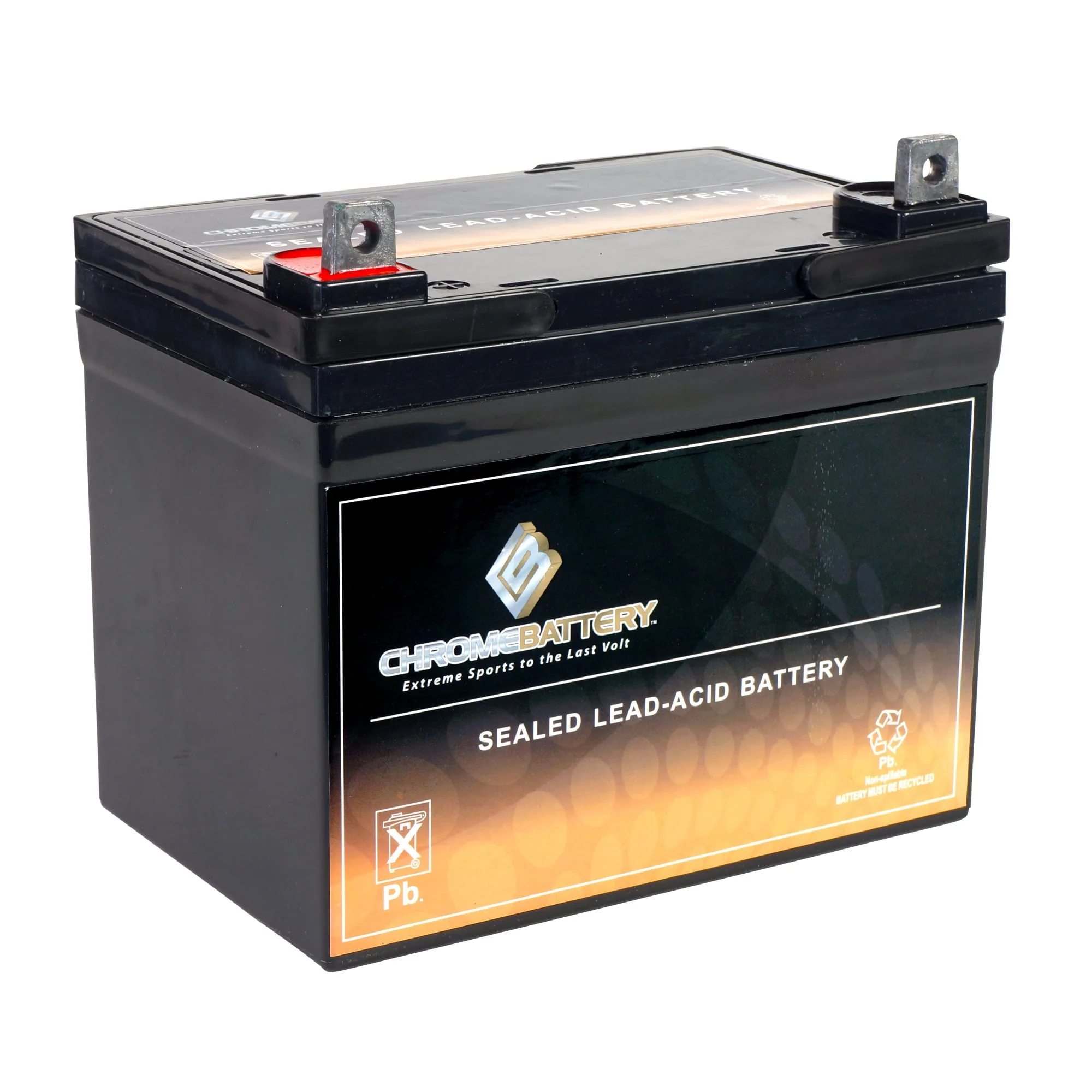 12V (12 Volts) 35Ah Battery for Speedex Tractor Co 840 Lawnmower Image 7